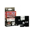 thumbnail image 5 of Brother Genuine P-touch TZE-S135 Tape, 1/4" (0.23") Wide Extra-Strength Adhesive Laminated Label Maker Tape, Black on White, 0.23 in. x 26.2 ft. (6mm x 8M), TZE-S211, 5 of 6