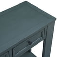 thumbnail image 2 of Table Console/table de Sofa avec Tiroirs de Rangement et Tablette Inférieure pour Entrée, Couloir et Salon (Bleu Marine), 2 of 38