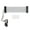 Black, variant on Yajisi 24 Pin to 24 Pin PSU Cable Extension Kit 8.1 inches / 205mm Silicone 5V ARGB Sync PC Case Decor Motherboard Graphics Card Cable with Wire Combs, White