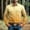 Yellow, variant on Fengqque Men's Western Button‑Up Shirt Lapel Collar Long Sleeve Casual Business Shirt with Dual Snap Chest Pockets Yellow XL