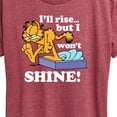 thumbnail image 3 of Garfield - Rise But Won't Shine - Women's Short Sleeve Graphic T-Shirt, 3 of 5