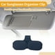 thumbnail image 3 of Clip para gafas de sol en el parasol del coche Unique Bargains, soporte magnético de cuero PU azul, 3 of 7