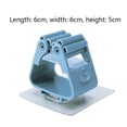 thumbnail image 4 of Porte-balai Auto-Adhésif Réutilisable Sans Support de Balai de Forage Porte-Balai de Rangement Porte-Balai de Salle de Bain, 4 of 9