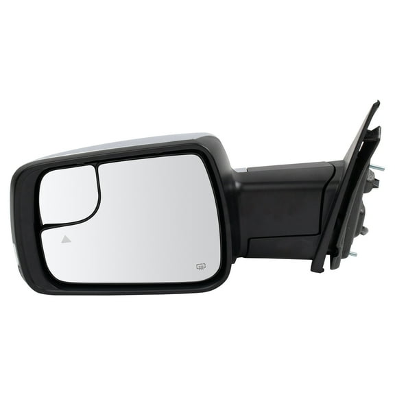 TRQ Mirror Heated Turn Signal Blind Spot Power Folding LH Side for Ram 1500 MRA04070