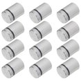 thumbnail image 5 of Worgeous 12 Pcs Tape Glass Fixing Decorative Nails 2.70X1.90X1.90CM Silver, 5 of 8