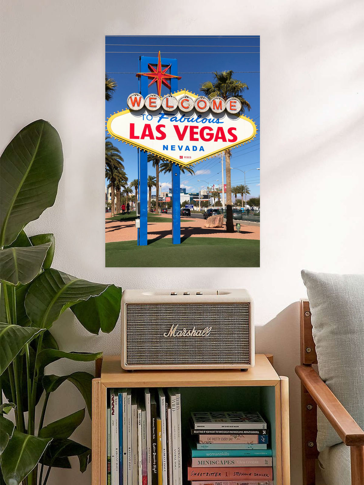 Awkward Styles Welcome to Fabulous Las Vegas Sign Poster Artwork Las Vegas Unframed Decor for Office Welcome to Fabulous Las Vegas Poster Wall Art Printed Photo American Poster Stylish Decor Ideas - image 2 of 3