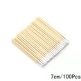 thumbnail image 1 of 100PCS Cuticle Pcomher Remover Nail Art Tools Orange Wood Sticks Rhinestones Picker bead pcomher Manicure Pedicure Care supplies, 1 of 6