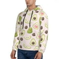 thumbnail image 2 of Hoodies for Men - Cute Love Avocado Long Sleeve Comfrt Men'S Fashion Hoodies & Sweatshirts, Sweatshirts for Men Hoodies Pullover Clothing Clothes with Pouch, 2 of 7