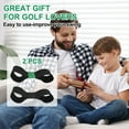 thumbnail image 7 of Unique Bargains Golf Training Aid Swing Corrector Tool Golf Accessories Improve Swing Alignment Green Black 2 Pcs, 7 of 7