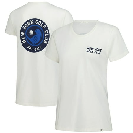 Women's '47 White TGL New York Golf Club Backer-Frankie T-Shirt