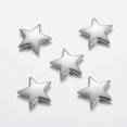 thumbnail image 2 of 5Pcs Christmas Star Pendants Tarnish Resistant 201 Stainless Steel Stamping Blank Tag Pendants about 13.5mm in diameter 2.5mm thick hole: 1mm, 2 of 2