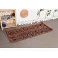 thumbnail image 3 of Vintage Rug, Turkish Rugs, Home Decor Rug, 2.2x4.9 ft Small Rug, Moroccan Rug, 3 of 9