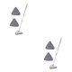 thumbnail image 1 of Kearding Swabber Microfiber Swabber Home Hardwood Floor Swabber for Ceiling Blanco 2Conjunto, 1 of 1