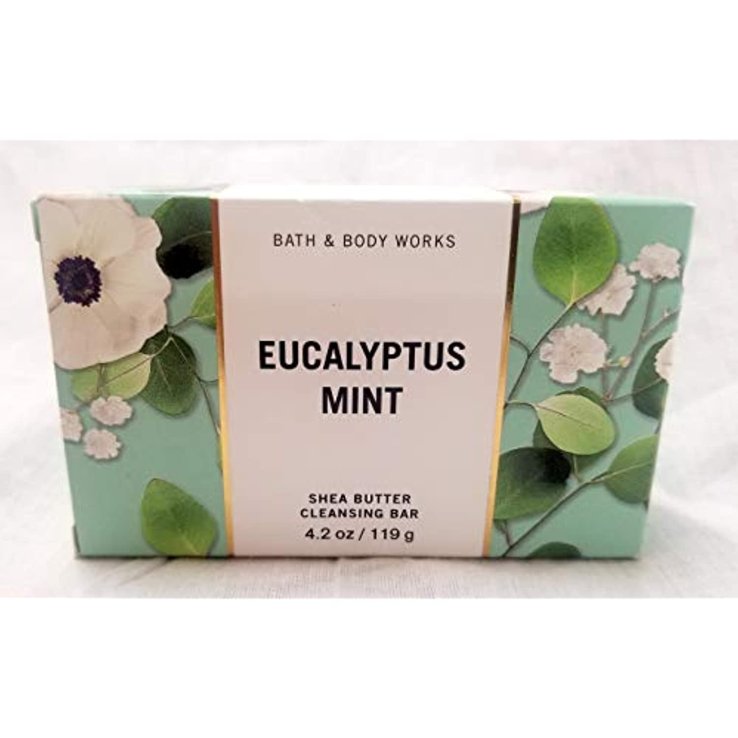 Bath & Body Works Shea Butter Cleansing Bar (Eucalyptus Mint)