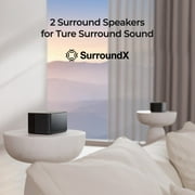 ULTIMEA 5.1 Dolby Atmos Sound Bar, 450W Peak Power, Surround Sound System for TV, Wireless Subwoofer Bass Boost, Surround Adjustable