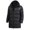 Black, variant on Vedolay Parka Jacket Men Winter Warm Jacket Waterproof Rain Zip Parka Overcoats Jacket White,M