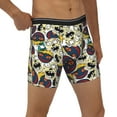 thumbnail image 5 of Sigee Happy Skeleton for Men's Boxer Briefs,Moisture Wicking and Breathable XX-Large, 5 of 9