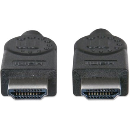 Manhattan HDMI Male to Male High-Speed Shielded Cable (50-Feet, Black)