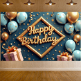 thumbnail image 5 of Decorative Design Happy Birthday Banner Party Decoration Balloon Decoration for Birthday Party Celebration Event Decoration, 5 of 7