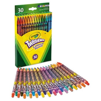Crayola Twistables Colored Pencils, School Supplies, 30 Count, Gifts, Ages 3+