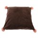 thumbnail image 5 of Funda de almohada cuadrada de suave, funda para sofá, silla, coche, accesorios de cojín, 45x45cm Gloria  Fundas de almohada de color puro, 5 of 8