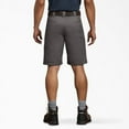 thumbnail image 2 of Dickies Men's 11 Inch Regular Fit Stretch Twill Work Short, Gravel Gray, 30, 2 of 3