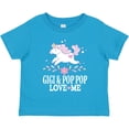 thumbnail image 3 of Inktastic Gigi and Pop Pop Unicorn Girls Toddler T-Shirt, 3 of 5