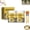 2pcs, variant on Weather Resistant Water-Based Gold Paint, Weather Resistant Gold Paint, Gold Spray Paint for Metal, Decorative Special Metallic Paint For Art Embellishment, Painting, Handcrafts (1pc)