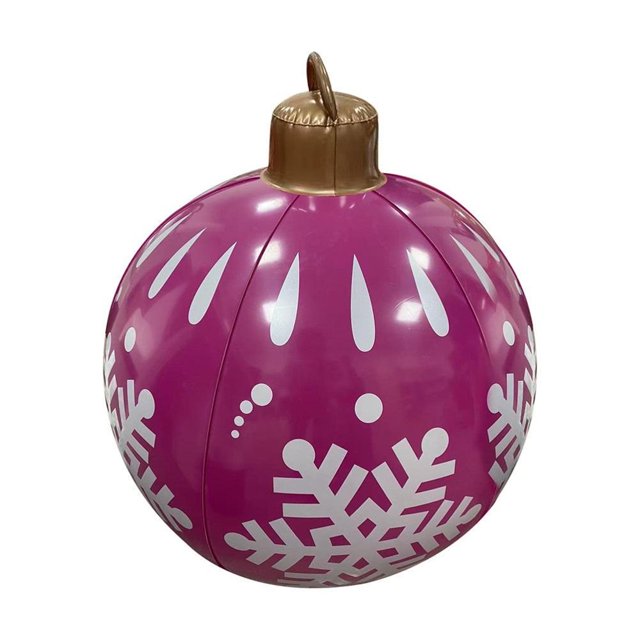 Christmas Inflatable Ball Christmas Bauble Inflatable Ball Personalised Decoration 23.62 Inch Christmas Party Baubles