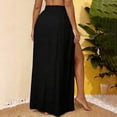 thumbnail image 4 of Women's Beach Swimwear Long Sarong Coverups Bathing Suit See Through Long Bikini Wrap Skirt, 4 of 5