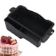 thumbnail image 1 of BBQ Grease Drip Tray Grease Tray, Silicone Grill Oil Drain Box,Blue, 1 of 5