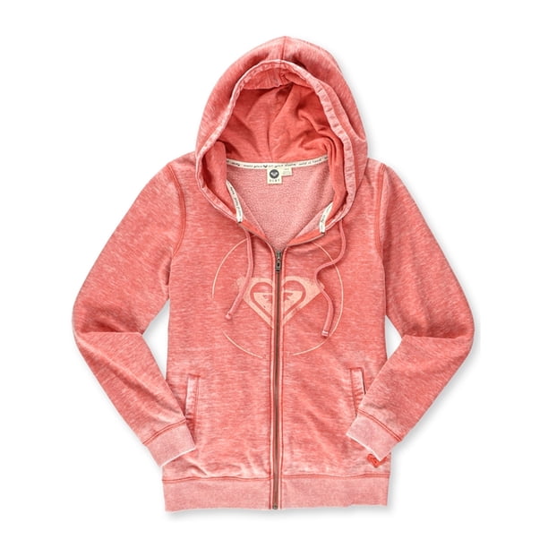 Sudadera con capucha Roxy Beach Star Circle Mujer Rojo Grande