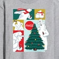 thumbnail image 3 of Coca-Cola - Christmas Tree Polar Bears - Men's Long Sleeve T-Shirt, 3 of 5
