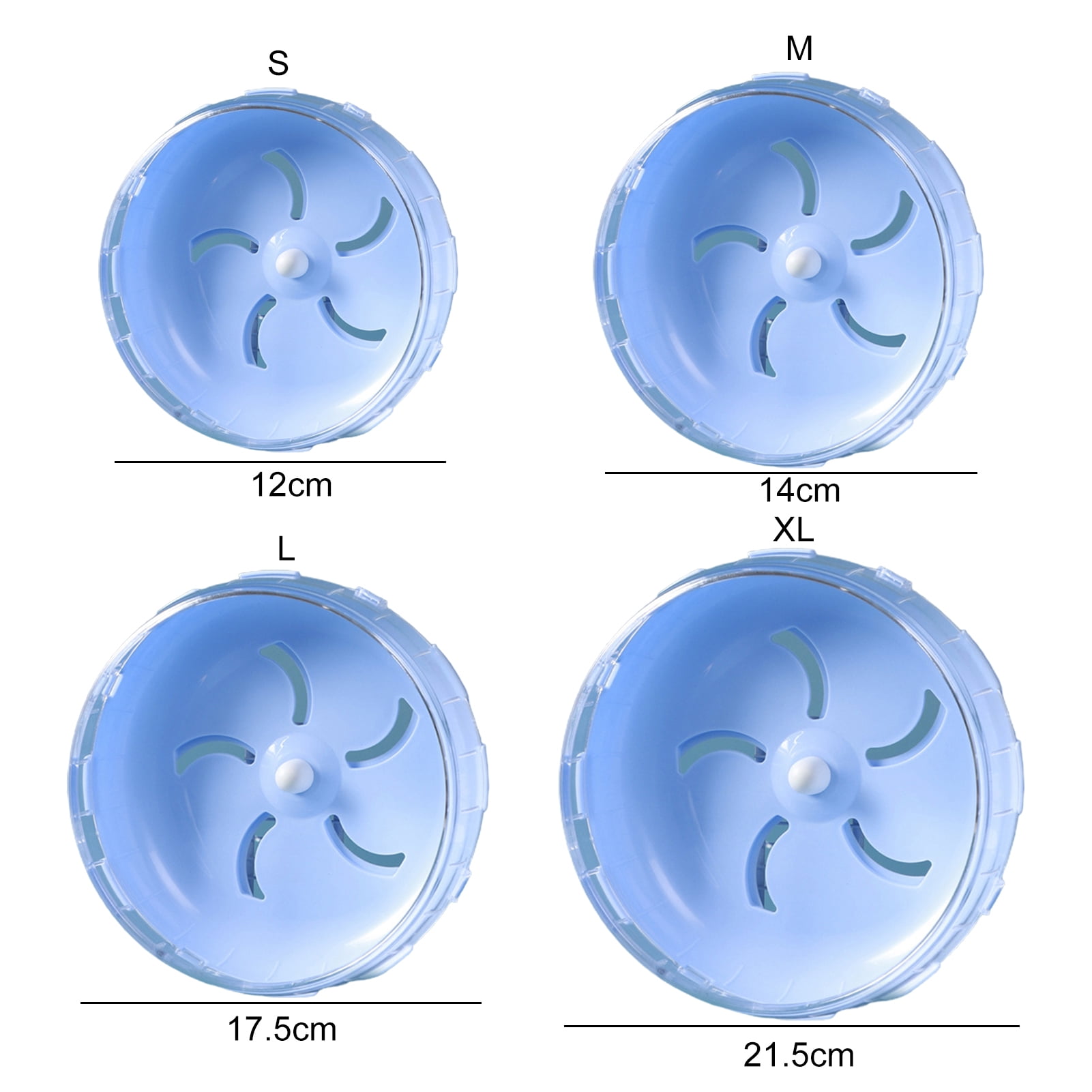 YIFAEUX Hamster Running Wheel Smooth Edge Bite Resistant Hamster Guinea Pig Exercise Toy Pet Supplies