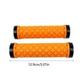 thumbnail image 3 of Hearth & Gear Soft Rubber Bike Handle Grips For Bikes Kids' Ergonomic Design Trike Bike Rack Bike Light Road Bike Handlebar Bag Road Bike Tail Light Speedometer for Bike Touring Bike compatible with, 3 of 7