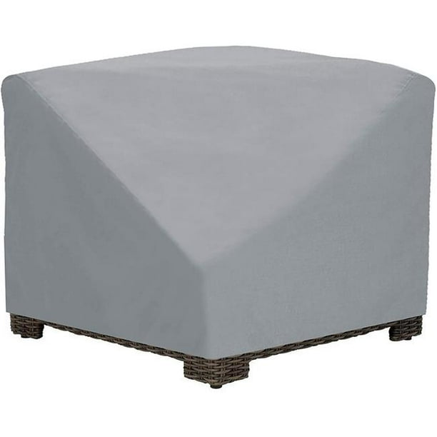 Covers & All CCTBlack02 18 oz Waterproof Patio Corner Sectional