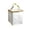 White, variant on Miwamany Insulated Reusable Grocery Shopping Bags, Foldable Cooler Bag Food Delivery Bags with Hard Bottom Insert and Zippered Top, Stands Upright, Cooler Totes for Hot or Cold Food Transport