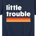 thumbnail image 3 of Instant Message - Trouble Little - Toddler & Youth Short Sleeve Graphic T-Shirt, 3 of 6