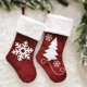 thumbnail image 5 of Christmas Red Hemp Moose embroidered Socks 46cm, 5 of 7