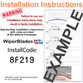 thumbnail image 3 of 2004 Mercedes-Benz ML350 Beam Blade Wipers (Set of 3) w/Rear Wiper, 3 of 3