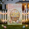 thumbnail image 4 of ddioayh Garden Flag Easter Bunny Egg Printed Outdoor Holiday Decoration Weather Resistant Standard Size For Yard Patio Entryway, 4 of 6