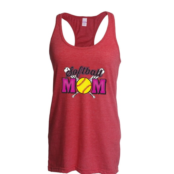 Artix - Women's Racerback Tank Top - Softball Mom