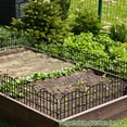 thumbnail image 5 of Curved No-Dig Decorative Garden Fence Animal Barrier, Outdoor 16.6 "H X 10.3 FT, 5 of 6