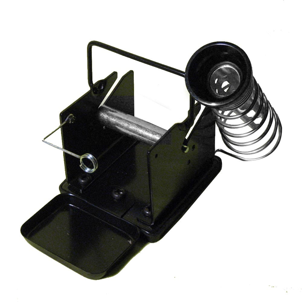 Soldering Iron Gun Stand Holder Support Station Metal Base With Solder SponTS