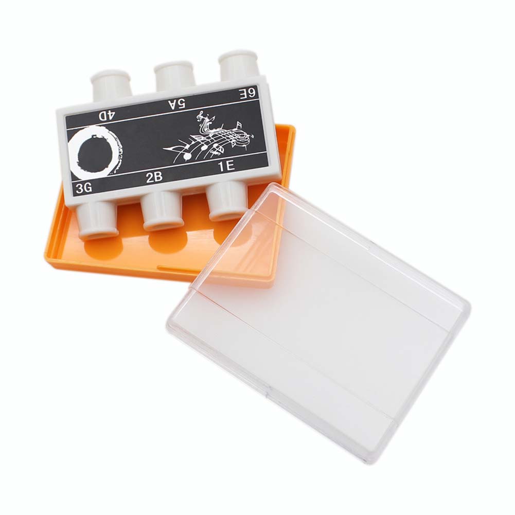 Jaspee Portable Pitch Pipe Tuner Acoustic Guitar String Six Tones