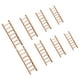 thumbnail image 5 of 8 Uds casa de muñecas Mini escalera de madera Micro paisaje escalera para jardín muebles escalera en miniatura, 5 of 7