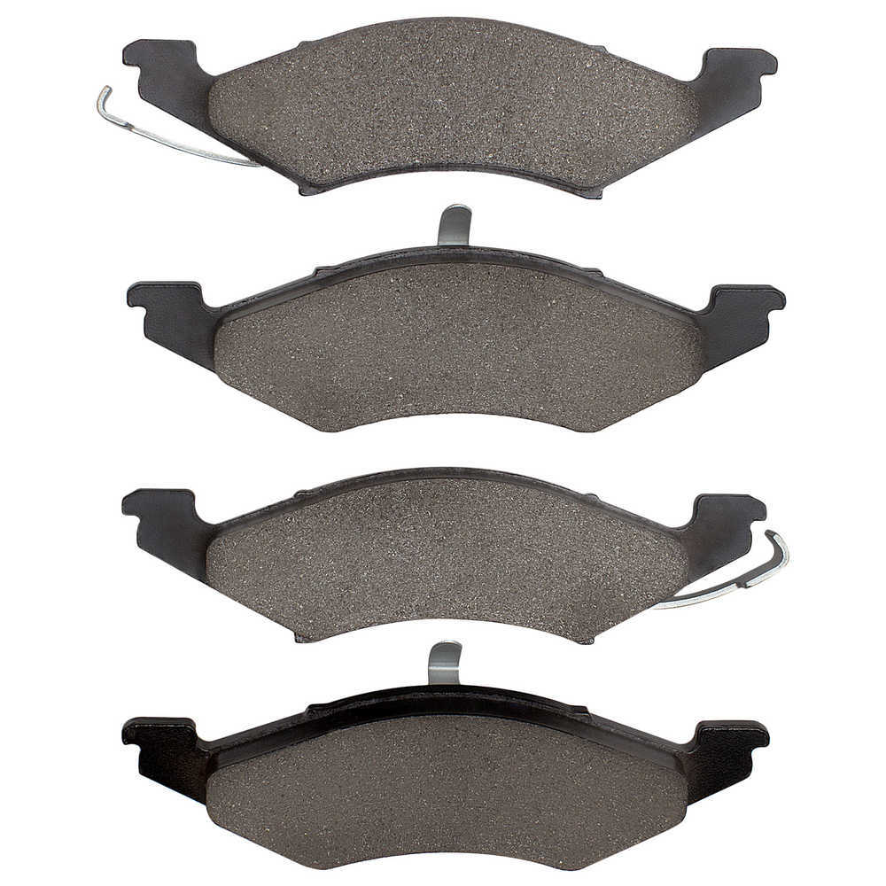 Dynamic Friction Company 1551-0257-00 DFC 5000 Advanced Brake Pads - Semi Metallic - OE Equivalent