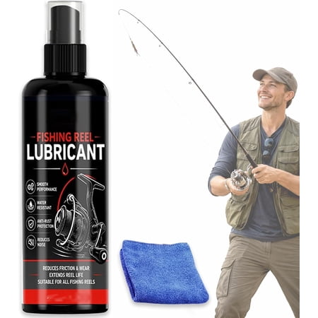 Reel Maintenance Cleaner - Fishing Reel Cleaner Spray High-Efficiency Lubrication Prevent Corrosion Extends Gear Life Smooth Casting Long Lasting