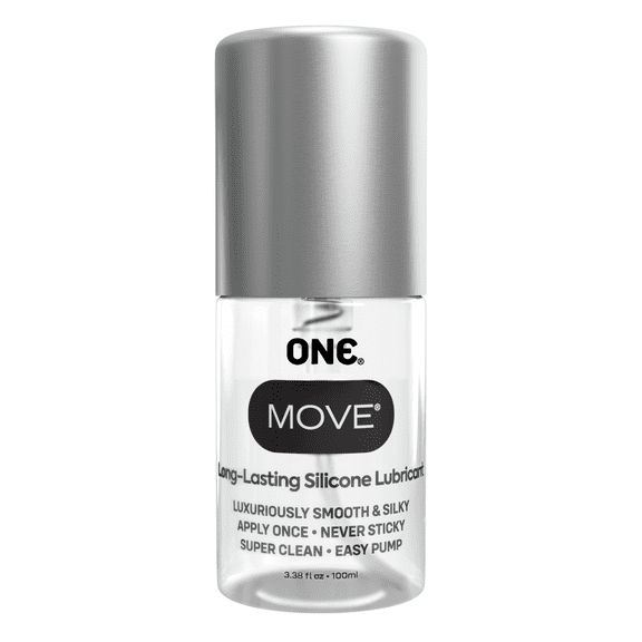 ONE Move | Deluxe Personal Silicone Lubricant | 3.38 oz.