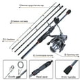 thumbnail image 2 of Sougayilang Fishing Full Kits Spinning Rod Reel Combo With Carrier Bag Fishing Accessories Out of the Box for Travel Beginner, 2 of 8